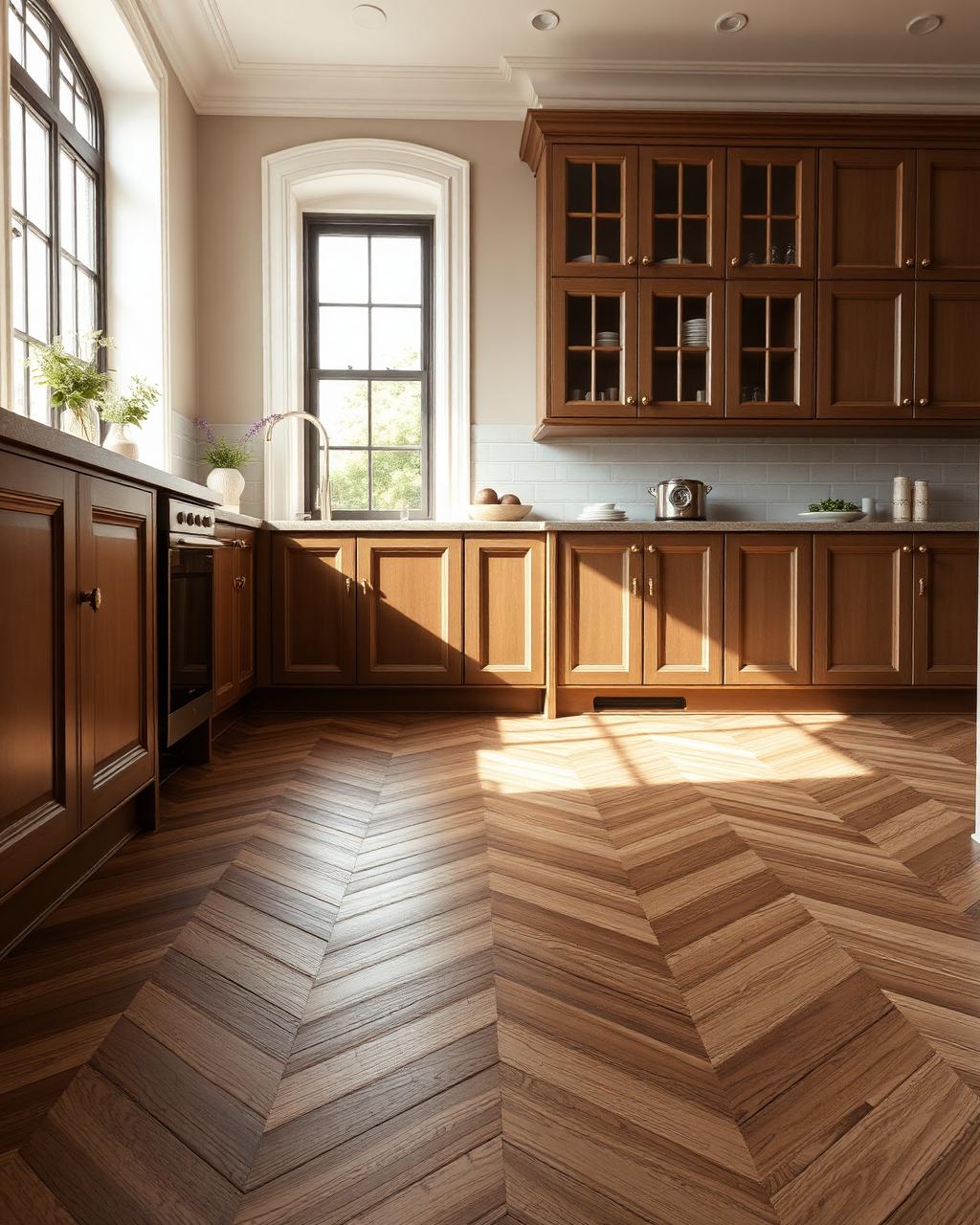 Laminate flooring example